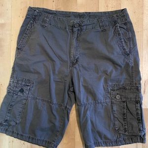 Buckle Black Athletic Cargo Short